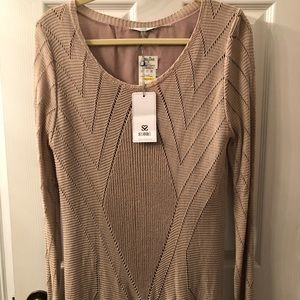 Sioni Woven Sweater Top